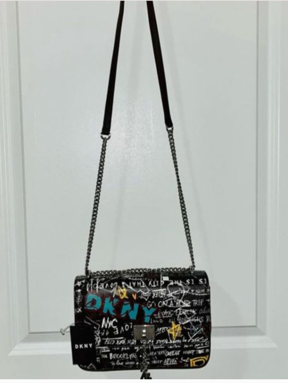 DKNY Graffiti Cross-Body Bag new with tag